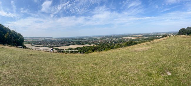 The view from Whiteleaf Cross