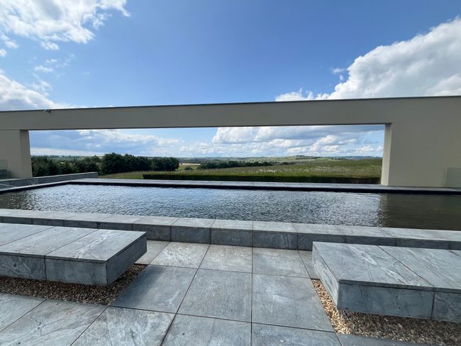 View from the courtyard of Windmill Hill